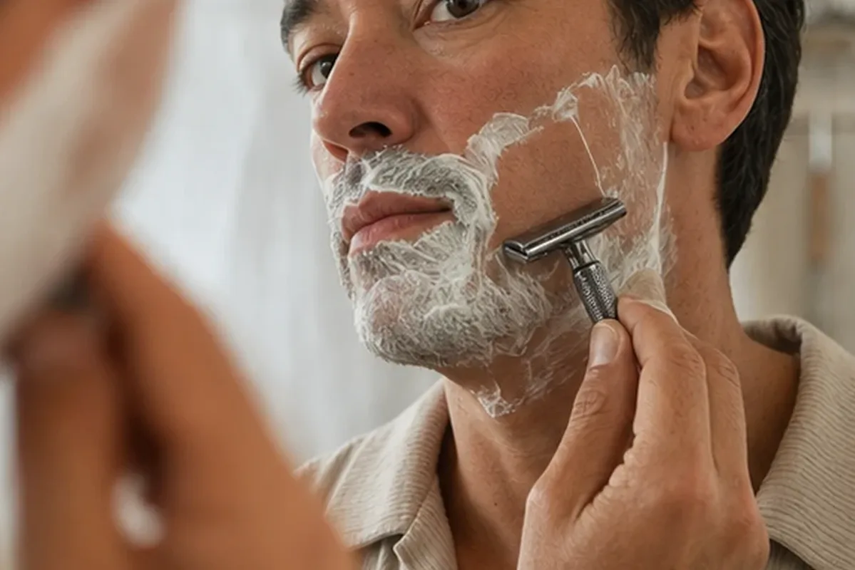 Authentische Beauty-Routine passend zum Thema Epilierer bei Rasurbrand