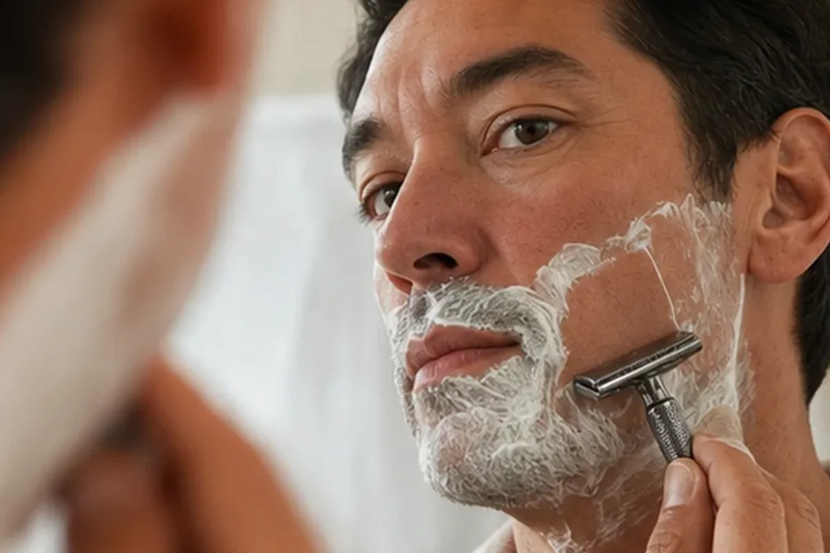 Emotionaler und authentischer Anwendungsmoment rund um Sugaring-Paste bei eingewachsenen Haaren