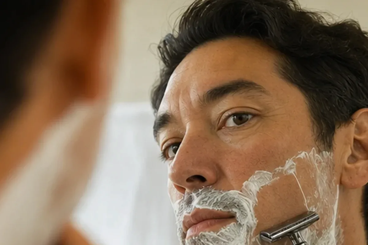 Authentischer Wohlfühlmoment passend zum Beauty-Thema Bartöl für Pflege-Einsteiger
