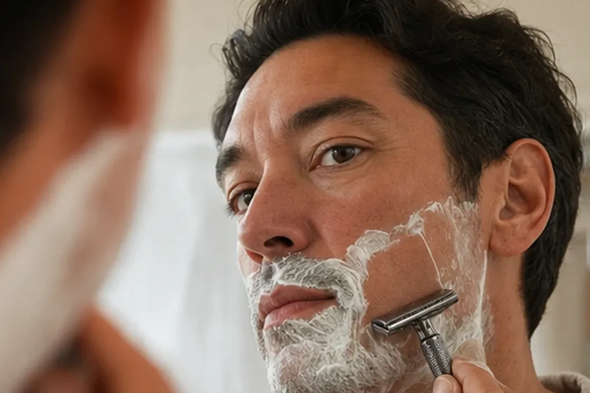 Authentische Beauty-Routine passend zum Thema Männer-Shampoo für Pflege-Einsteiger