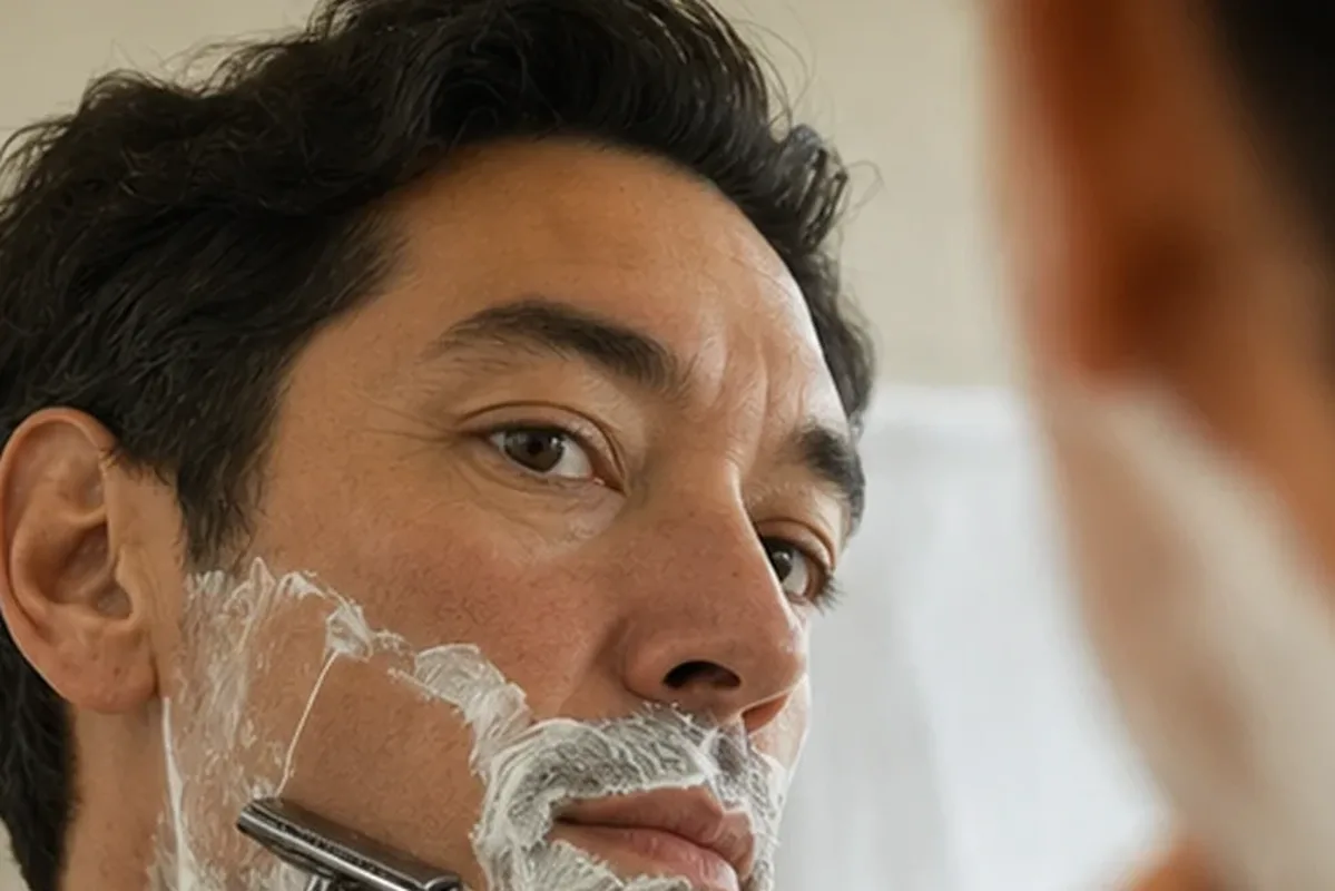 Authentische Beauty-Routine passend zum Thema Barttrimmer für Pflege-Einsteiger