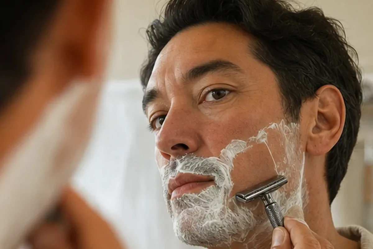Emotionaler und authentischer Anwendungsmoment rund um Waxing-Set für langanhaltende Glätte