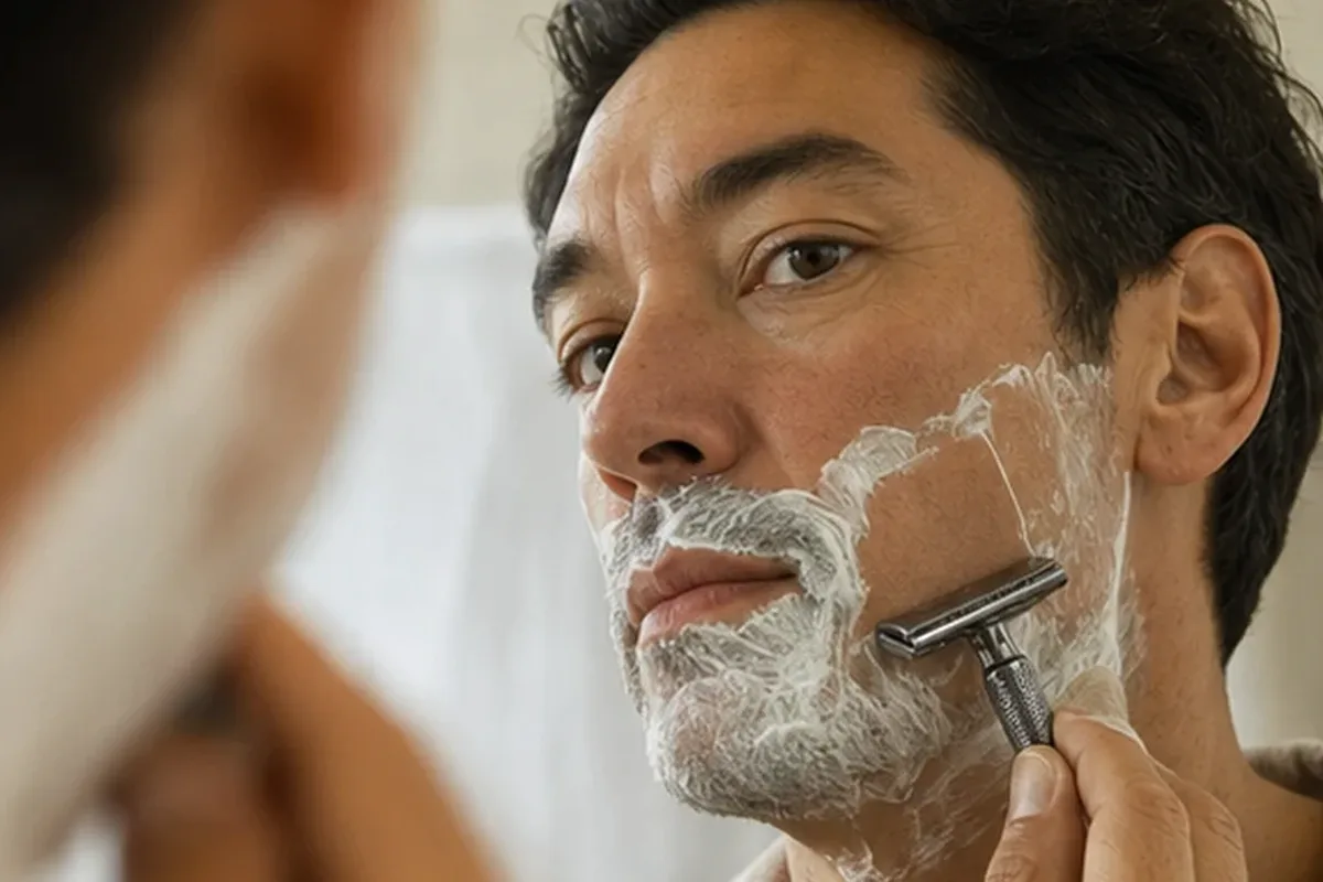 Hochwertige Beauty-Inszenierung zu Auswahlkriterien für Body-Trimmer bei eingewachsenen Haaren