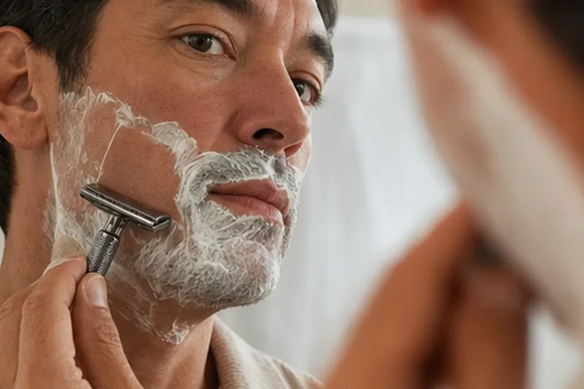 Redaktioneller Beauty-Moment zur Ausgangslage bei Bartpflege