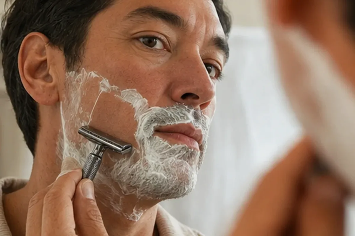 Authentische Beauty-Routine passend zum Thema Elektrorasierer für feine Haare