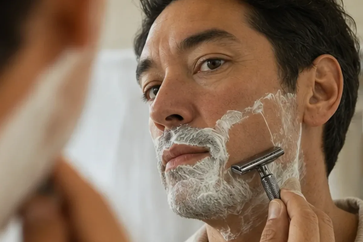 Hochwertige Beauty-Inszenierung zu Auswahlkriterien für Waxing-Set bei Rasurbrand