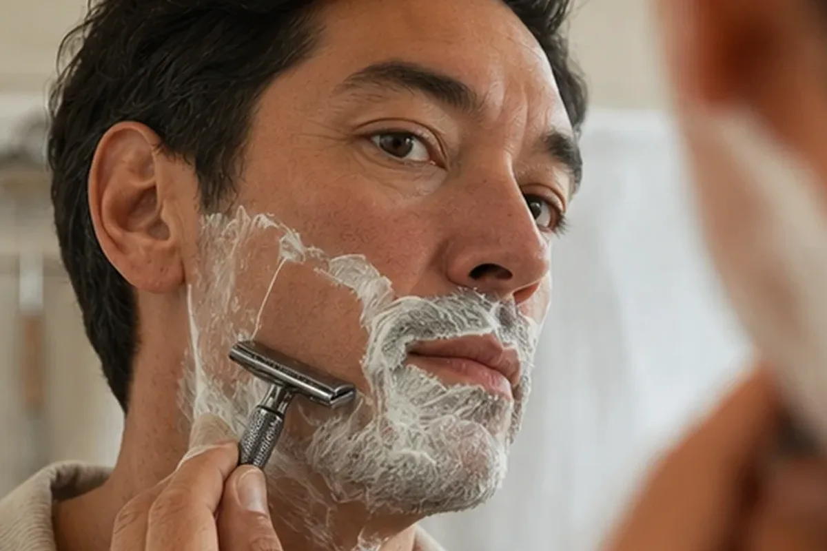 Redaktioneller Beauty-Moment zur Ausgangslage bei Bikinizonen-Trimmer für langanhaltende Glätte