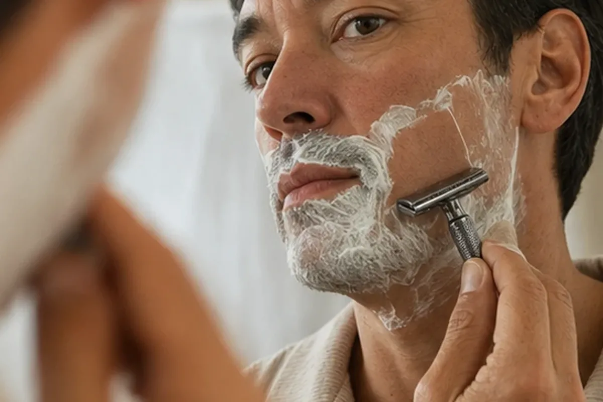 Authentischer Wohlfühlmoment passend zum Beauty-Thema Sugaring-Paste für die Bikinizone