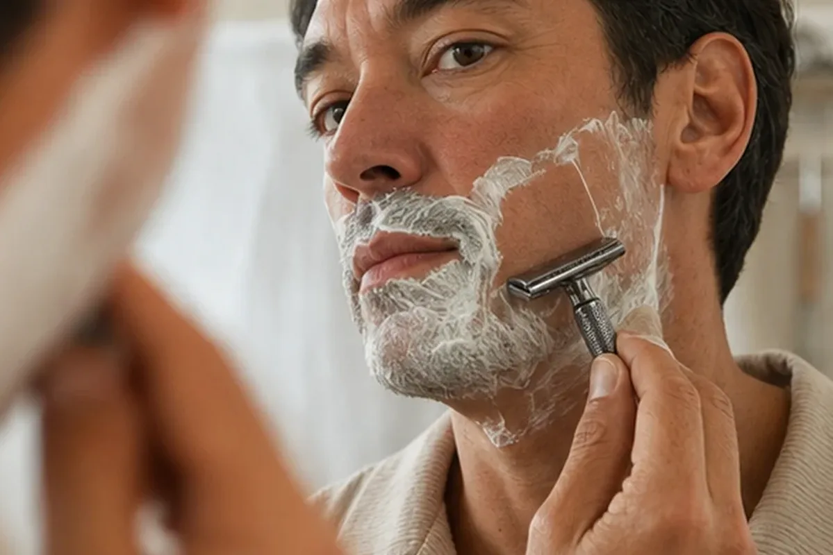 Redaktioneller Beauty-Moment zur Ausgangslage bei Augenbrauen-Trimmer für langanhaltende Glätte