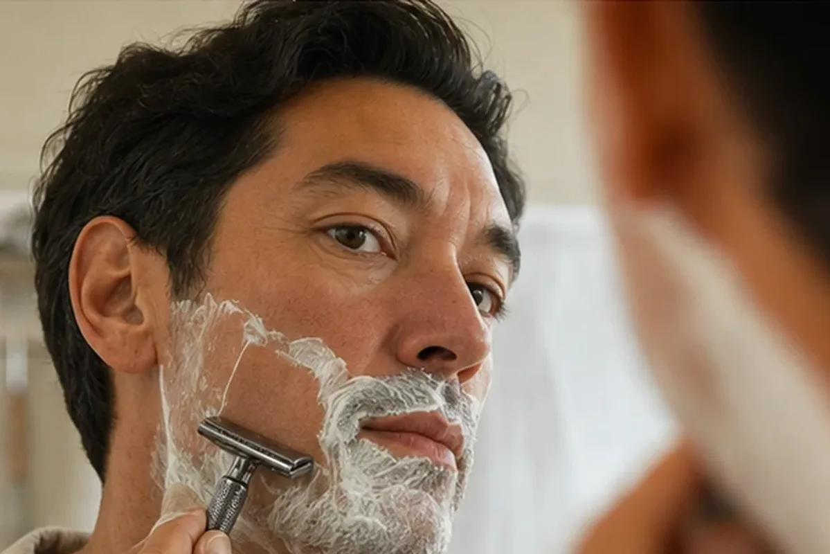Redaktioneller Beauty-Moment zur Ausgangslage bei Bartbalsam bei wenig Zeit