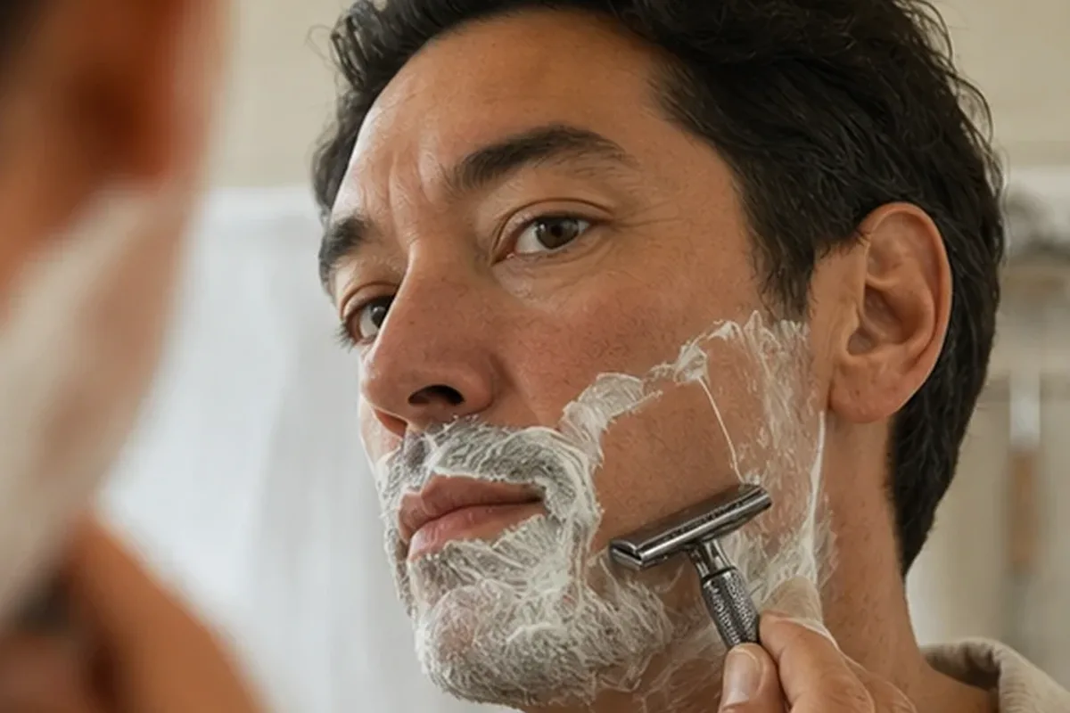 Authentischer Wohlfühlmoment passend zum Beauty-Thema Bartöl für Pflege-Einsteiger