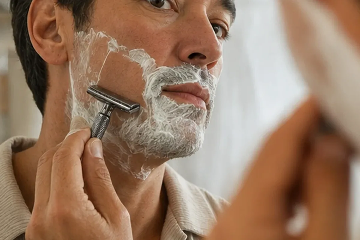Authentischer Wohlfühlmoment passend zum Beauty-Thema Bartöl bei wenig Zeit
