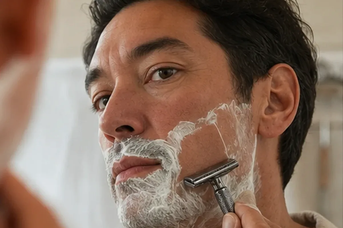 Authentische Beauty-Routine passend zum Thema Bartöl für fettige Haut