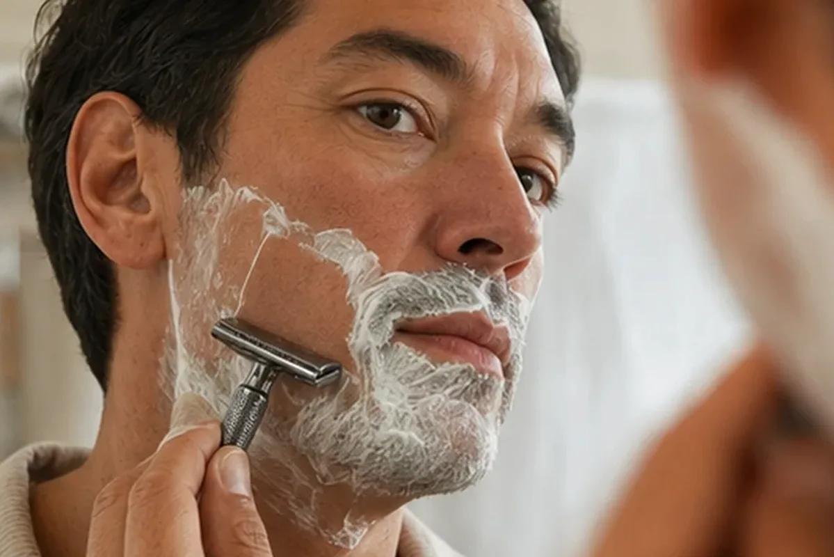Authentische Beauty-Routine passend zum Thema Augenbrauen-Trimmer für langanhaltende Glätte