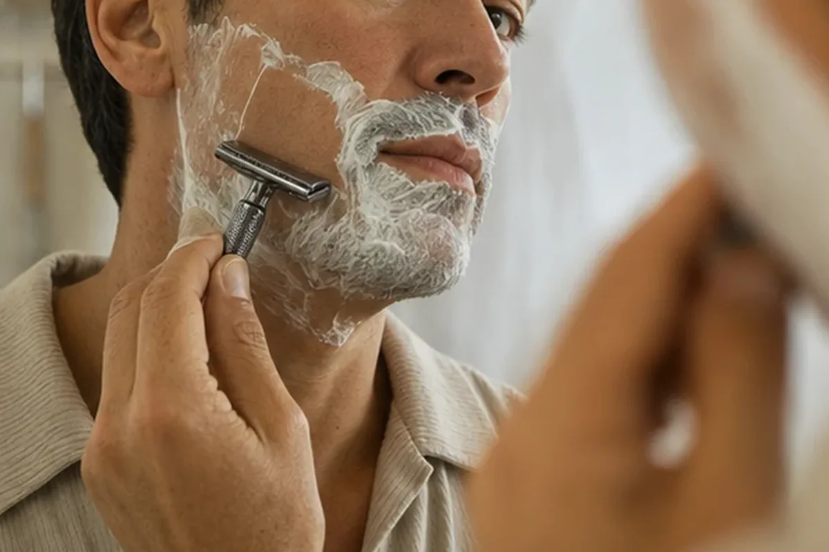 Redaktioneller Beauty-Moment zur Ausgangslage bei Body-Trimmer für feine Haare