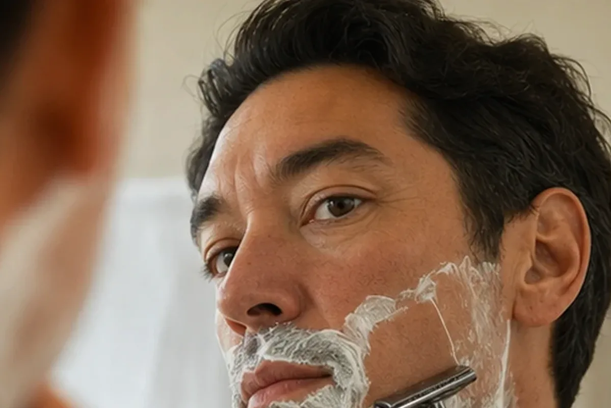 Authentischer Wohlfühlmoment passend zum Beauty-Thema IPL-Gerät für feine Haare