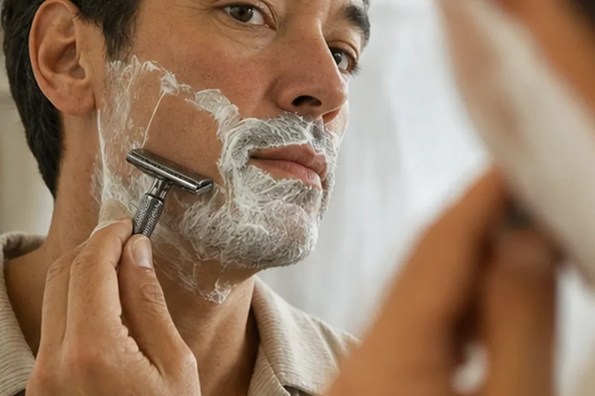 Hochwertige Beauty-Inszenierung zu Auswahlkriterien für Kopfhautpflege für trockene Haut