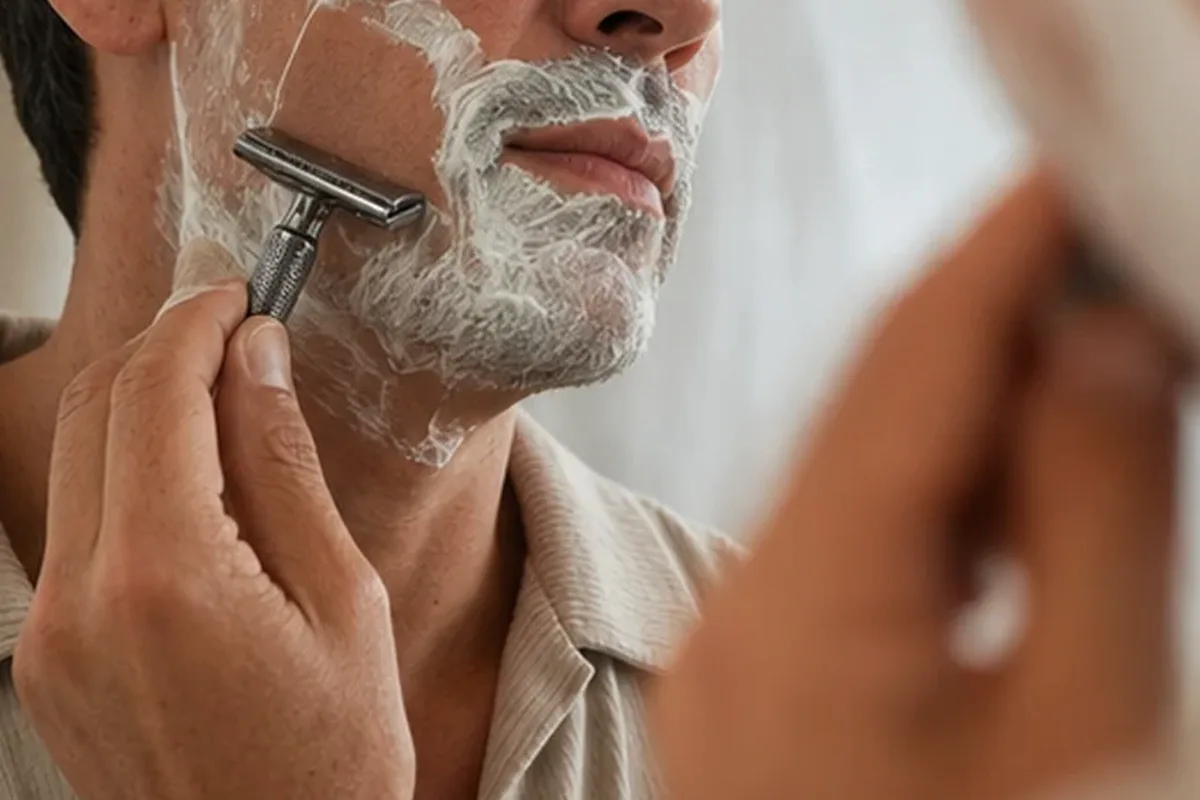 Authentische Beauty-Routine passend zum Thema Enthaarungscreme für dunkle Haare