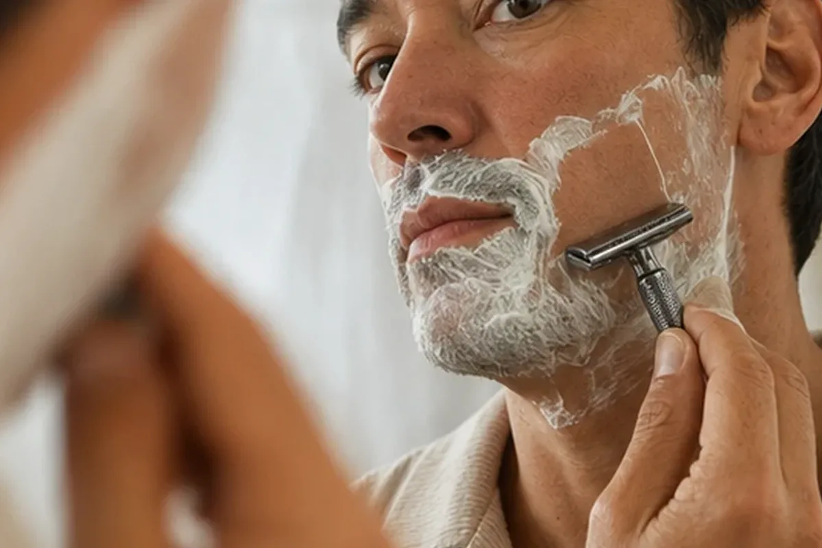 Authentischer Wohlfühlmoment passend zum Beauty-Thema Waxing-Set für die Bikinizone