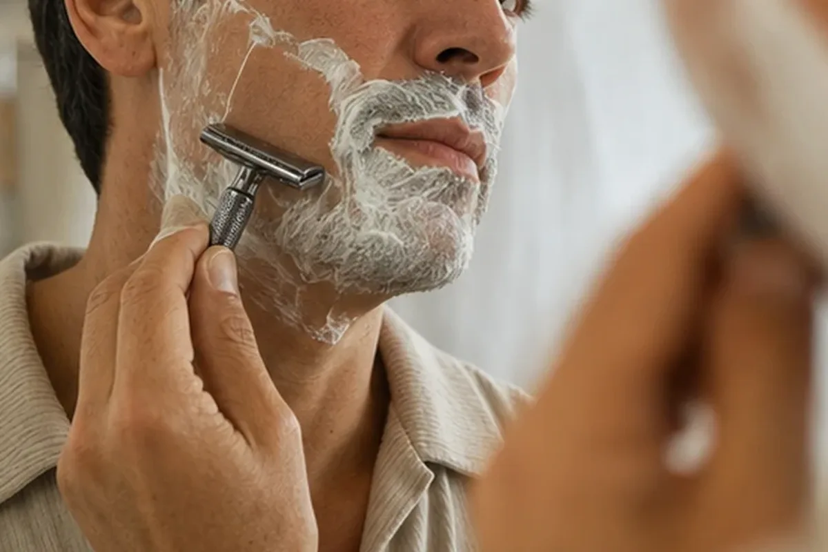 Authentische Beauty-Routine passend zum Thema Männer-Gesichtsreiniger bei wenig Zeit