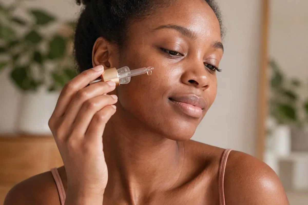 Authentische Beauty-Routine passend zum Thema Mizellenwasser bei ersten Fältchen