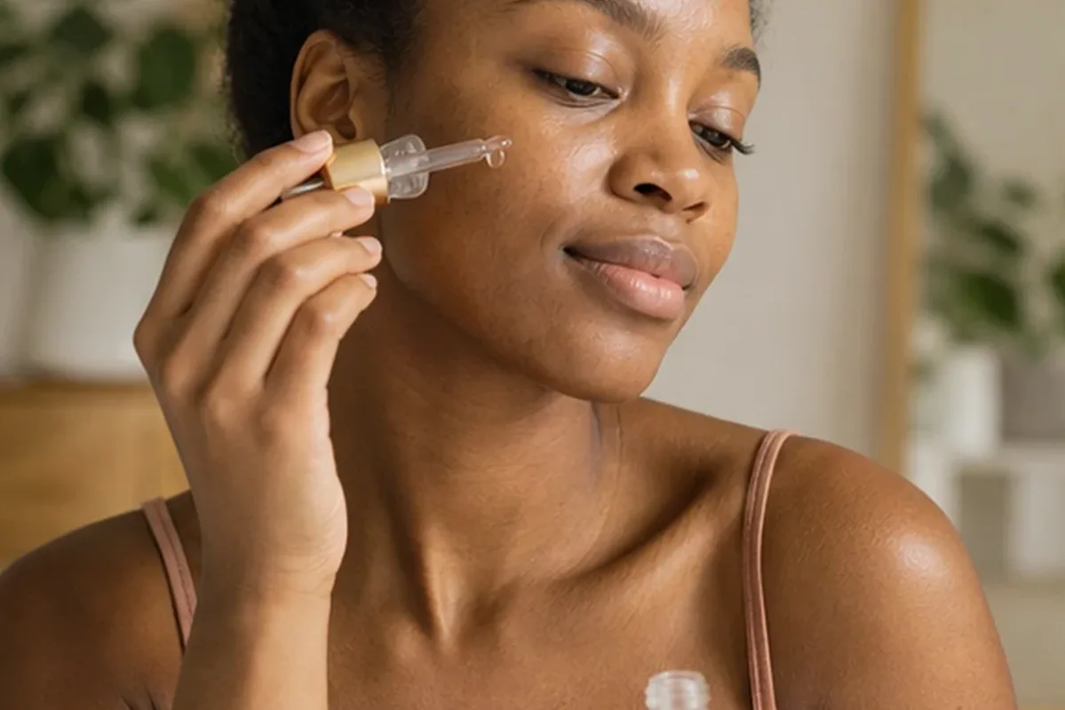 Authentische Beauty-Routine passend zum Thema Hautbarriere-Pflege für Mischhaut