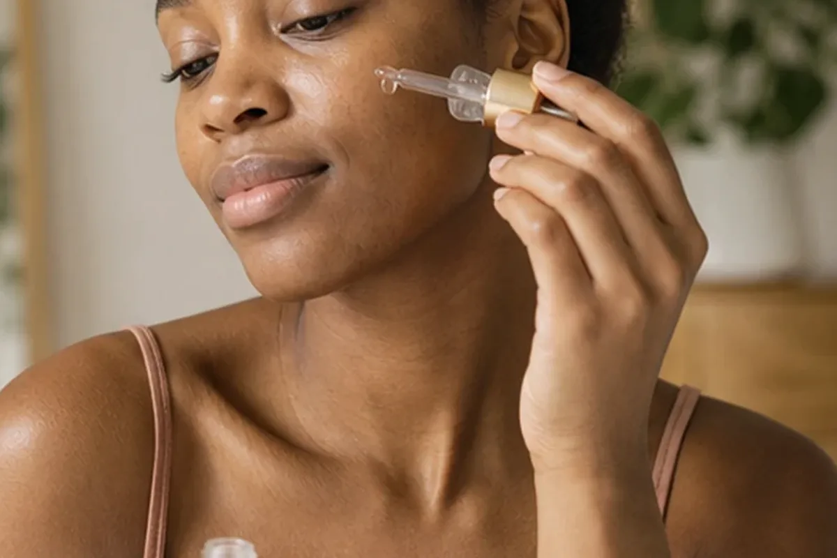 Hochwertige Beauty-Inszenierung zu Auswahlkriterien für Chemisches Peeling für Mischhaut
