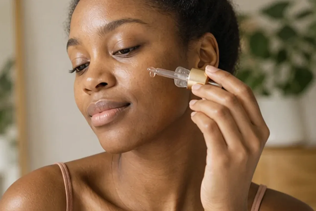 Authentische Beauty-Routine passend zum Thema Mizellenwasser für Mischhaut