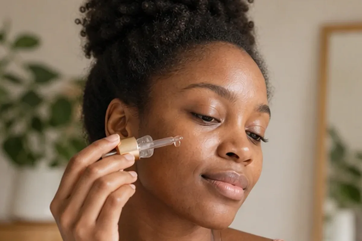 Authentische Beauty-Routine passend zum Thema Chemisches Peeling für empfindliche Haut