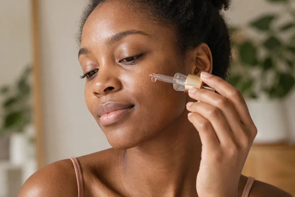 Authentische Beauty-Routine passend zum Thema Gesichtsreinigung bei Rötungen