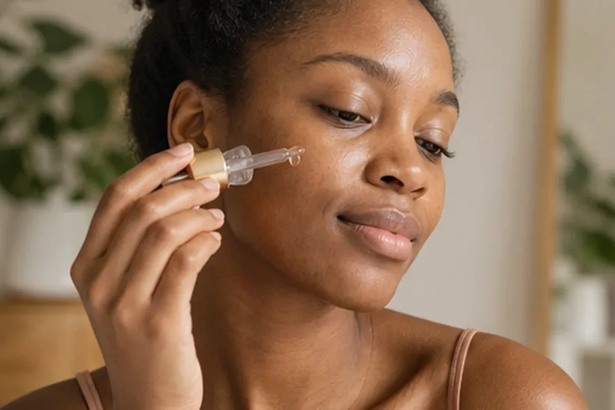 Authentischer Wohlfühlmoment passend zum Beauty-Thema Sonnenschutz bei Rötungen