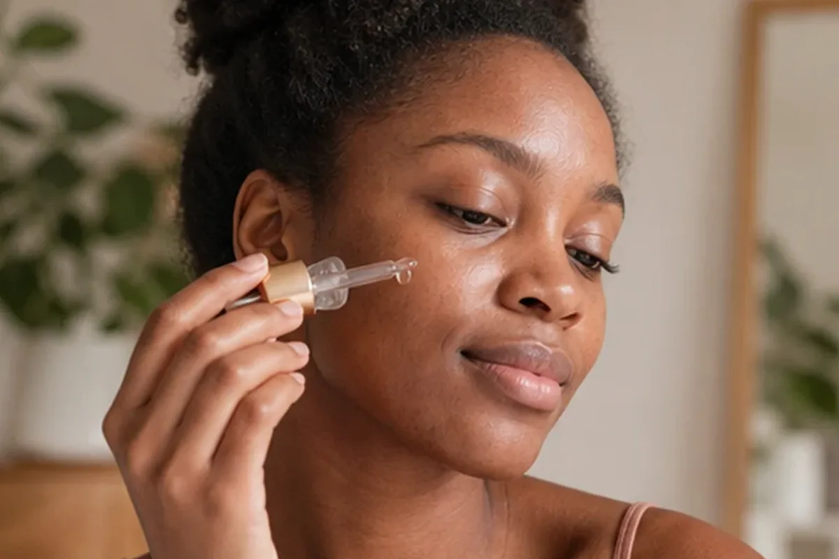 Authentische Beauty-Routine passend zum Thema Sonnenschutz bei Rötungen