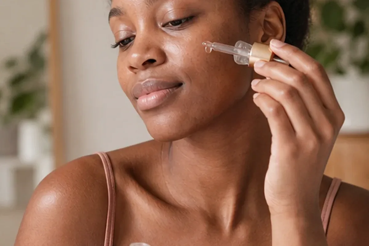 Redaktioneller Beauty-Moment zur Ausgangslage bei Gesichtscreme für unreine Haut