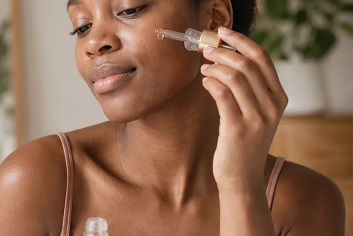 Authentische Beauty-Routine passend zum Thema Sonnenschutz für empfindliche Haut