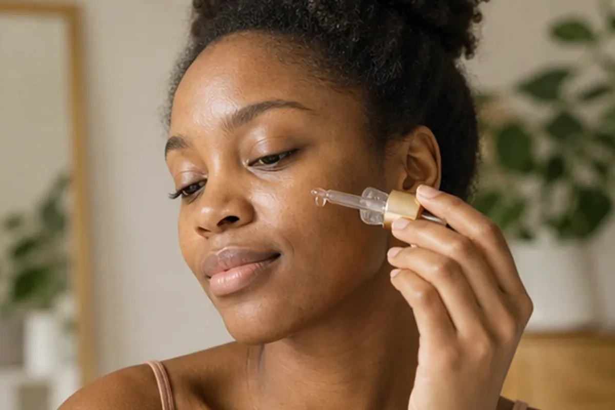 Authentische Beauty-Routine passend zum Thema Chemisches Peeling für unreine Haut