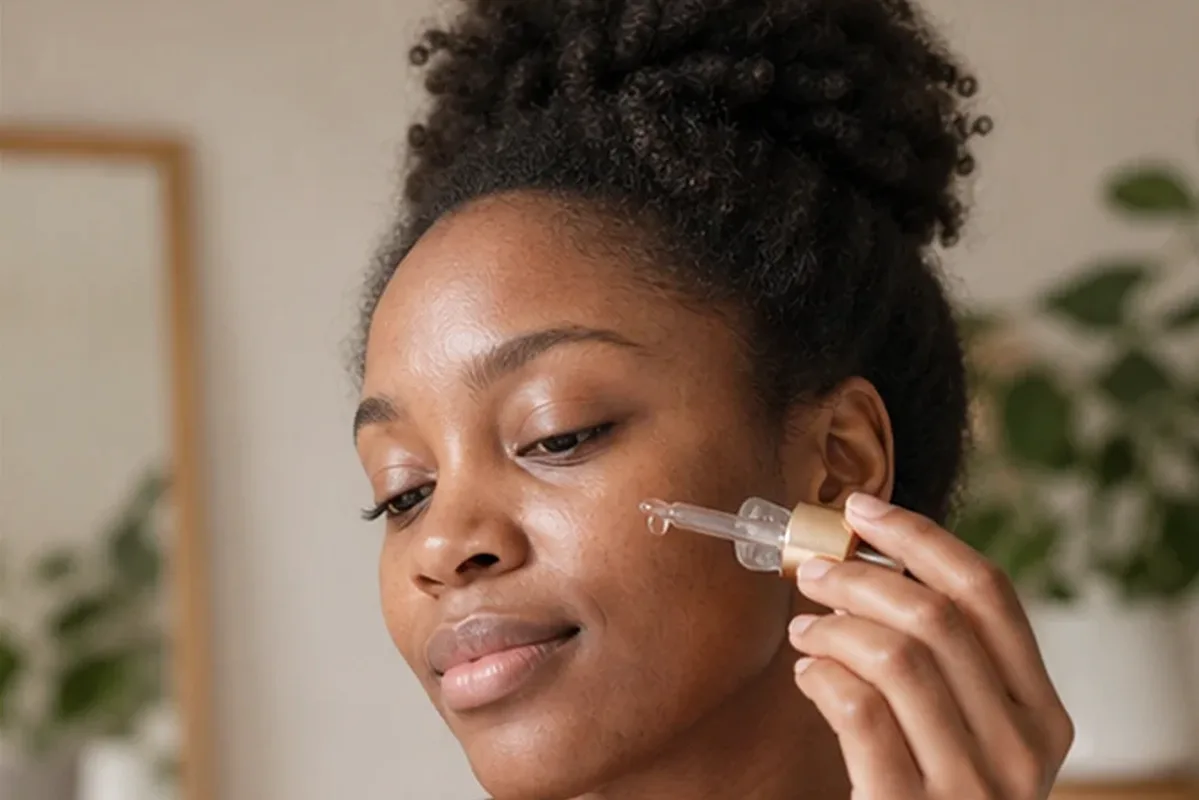 Authentische Beauty-Routine passend zum Thema Mizellenwasser für trockene Haut