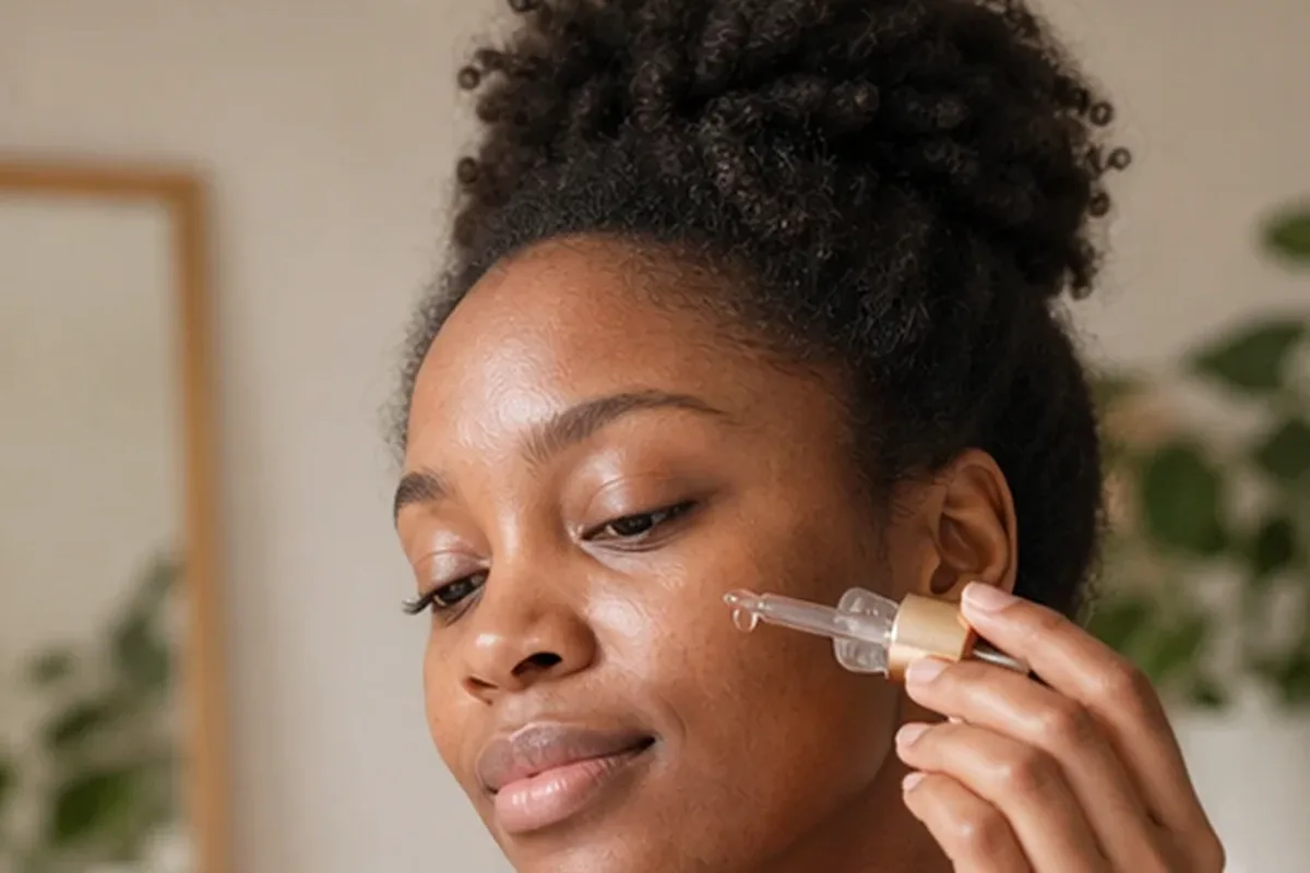 Authentische Beauty-Routine passend zum Thema Gesichtswasser bei Rötungen