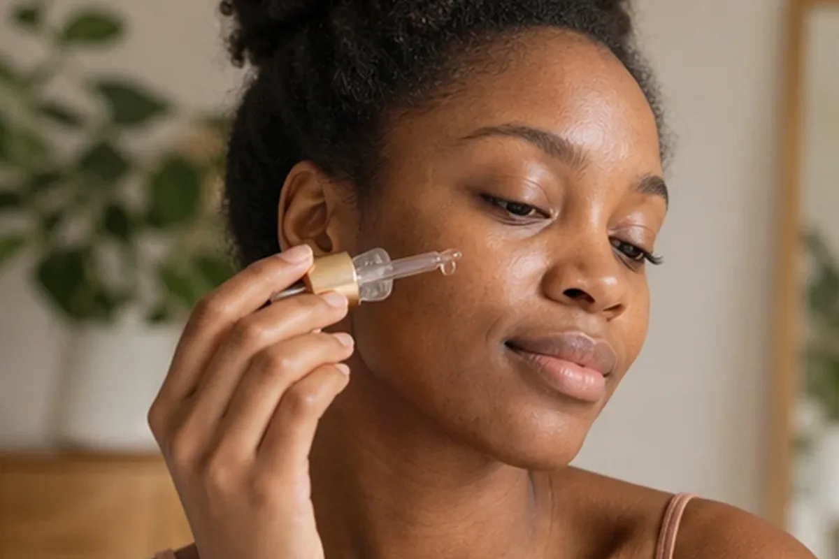 Emotionaler und authentischer Anwendungsmoment rund um Retinol richtig anwenden