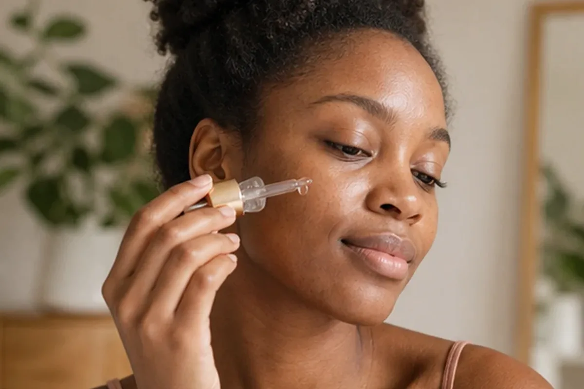 Redaktioneller Beauty-Moment zur Ausgangslage bei Hyaluron-Serum für empfindliche Haut