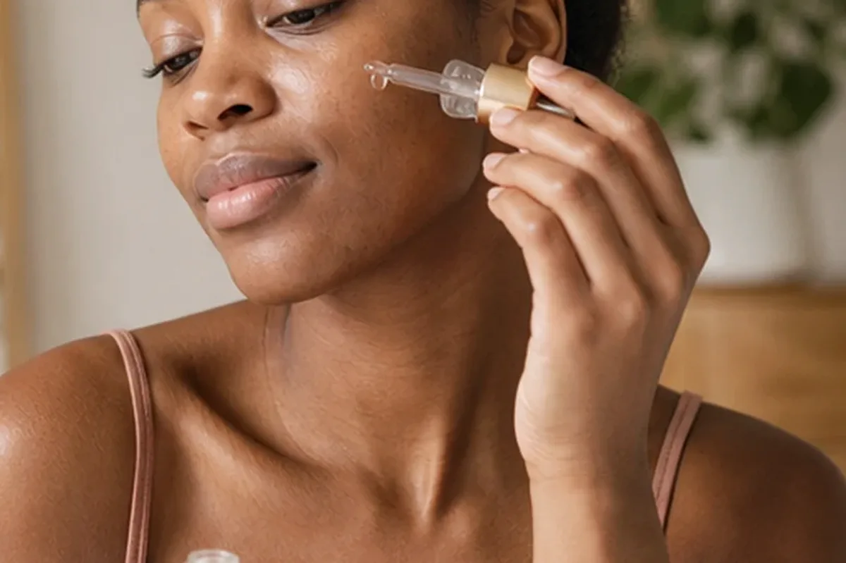 Hochwertige Beauty-Inszenierung zu Auswahlkriterien für Sonnenschutz für unreine Haut