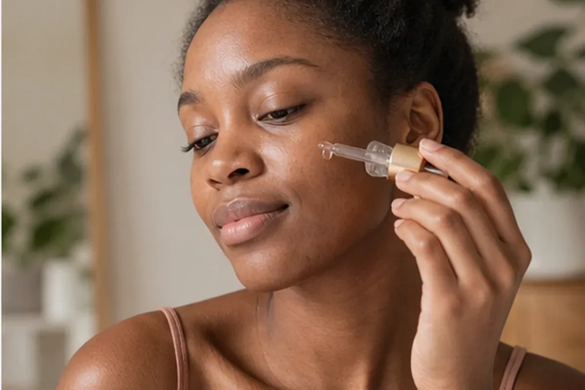 Authentische Beauty-Routine passend zum Thema Reinigungsöl bei Rötungen
