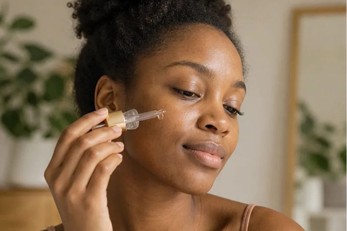 Authentische Beauty-Routine passend zum Thema Hautbarriere-Pflege für Mischhaut