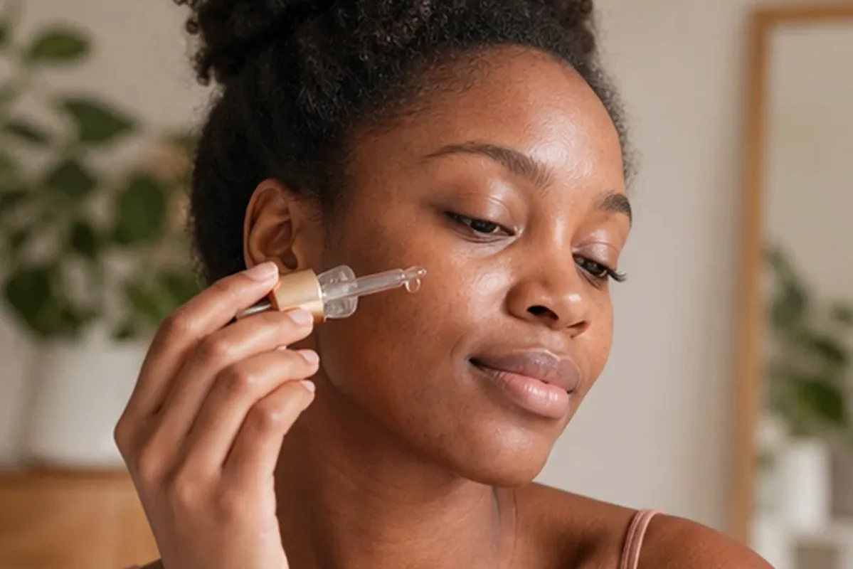 Authentische Beauty-Routine passend zum Thema Chemisches Peeling bei Rötungen