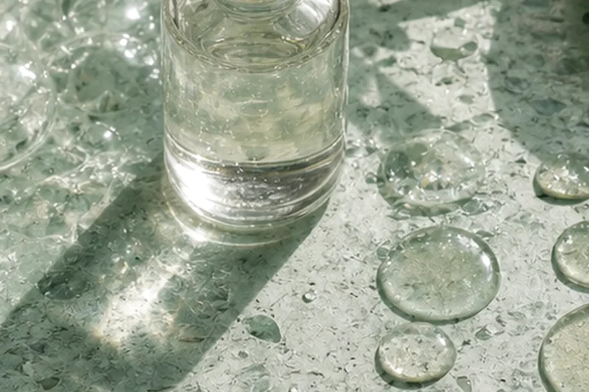 Redaktionelle Detailaufnahme zur Orientierung bei Winterparfum für einen minimalistischen Stil
