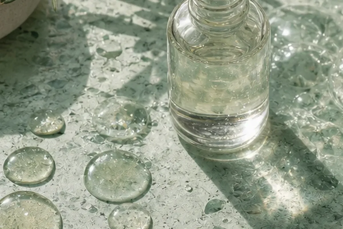 Hochwertige Beauty-Inszenierung zu Auswahlkriterien für Unisex-Parfum bei warmem Wetter