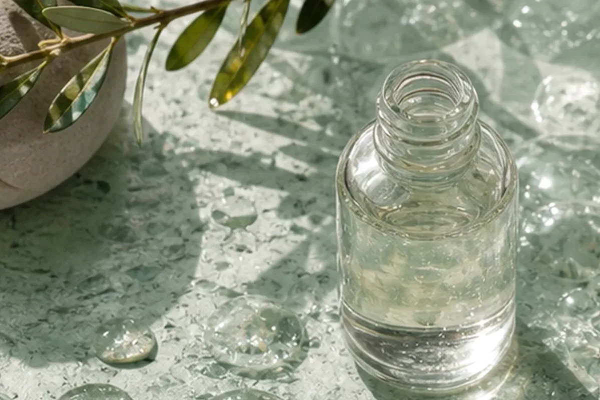 Hochwertige Beauty-Inszenierung zu Auswahlkriterien für Sommerparfum bei kaltem Wetter
