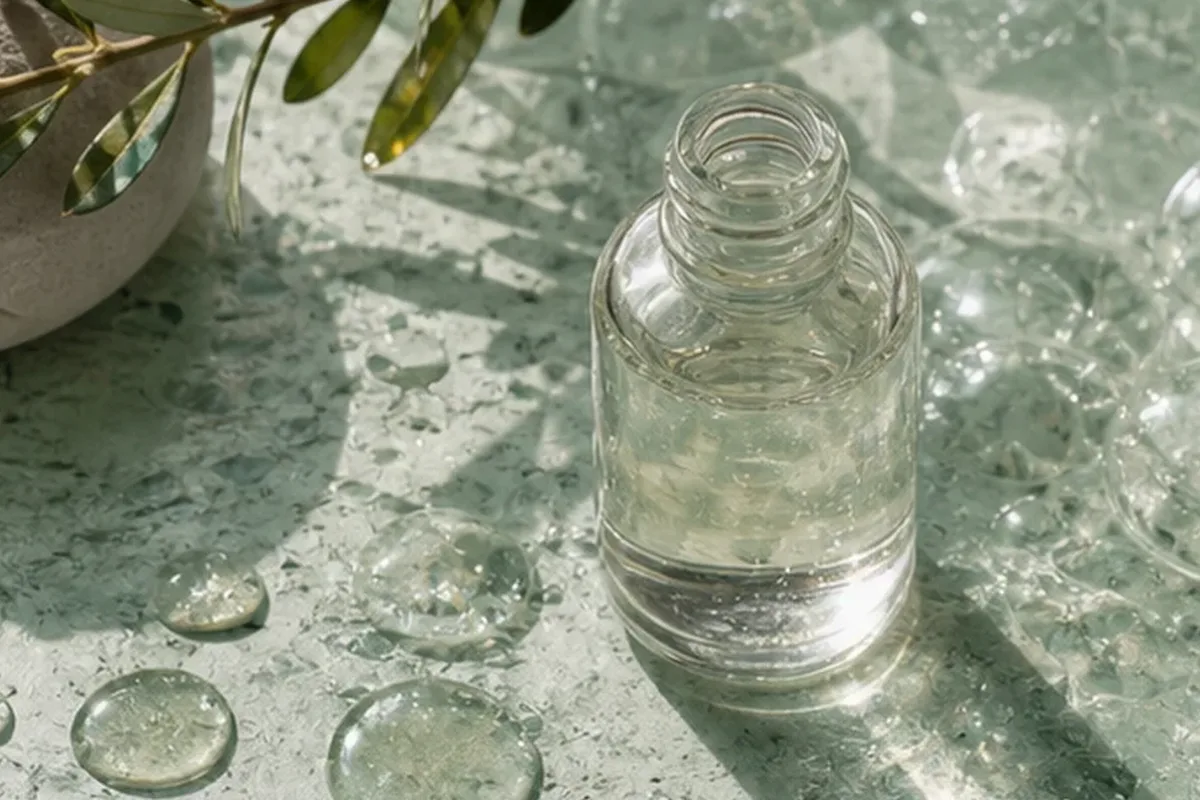 Hochwertige Beauty-Inszenierung zu Auswahlkriterien für Gesichtscreme für trockene Haut
