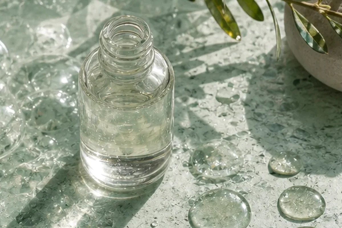 Redaktionelle Detailaufnahme zur Orientierung bei Eau de Parfum für einen minimalistischen Stil
