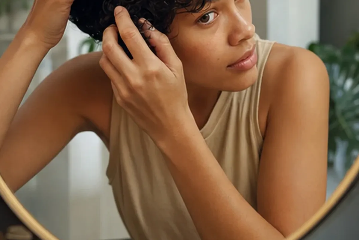 Hochwertige Beauty-Inszenierung zu Auswahlkriterien für Haaröl richtig anwenden