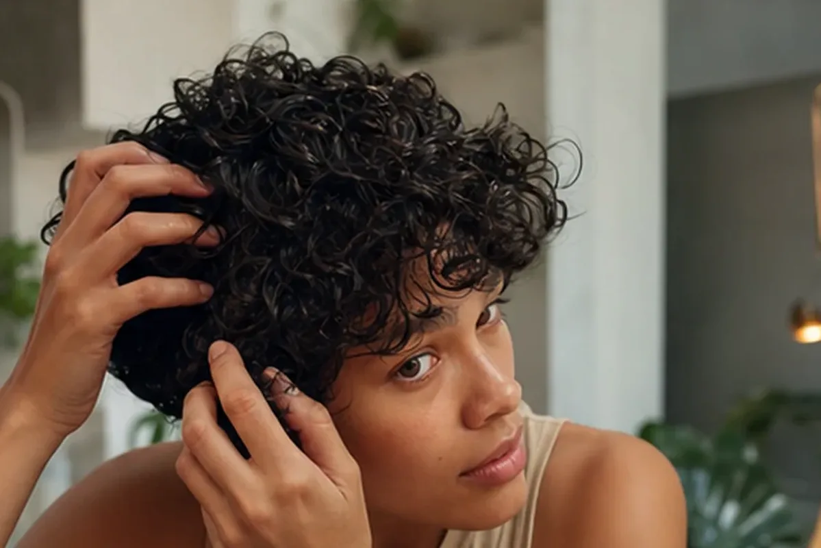 Hochwertige Beauty-Inszenierung zu Auswahlkriterien für Silbershampoo für strapaziertes Haar